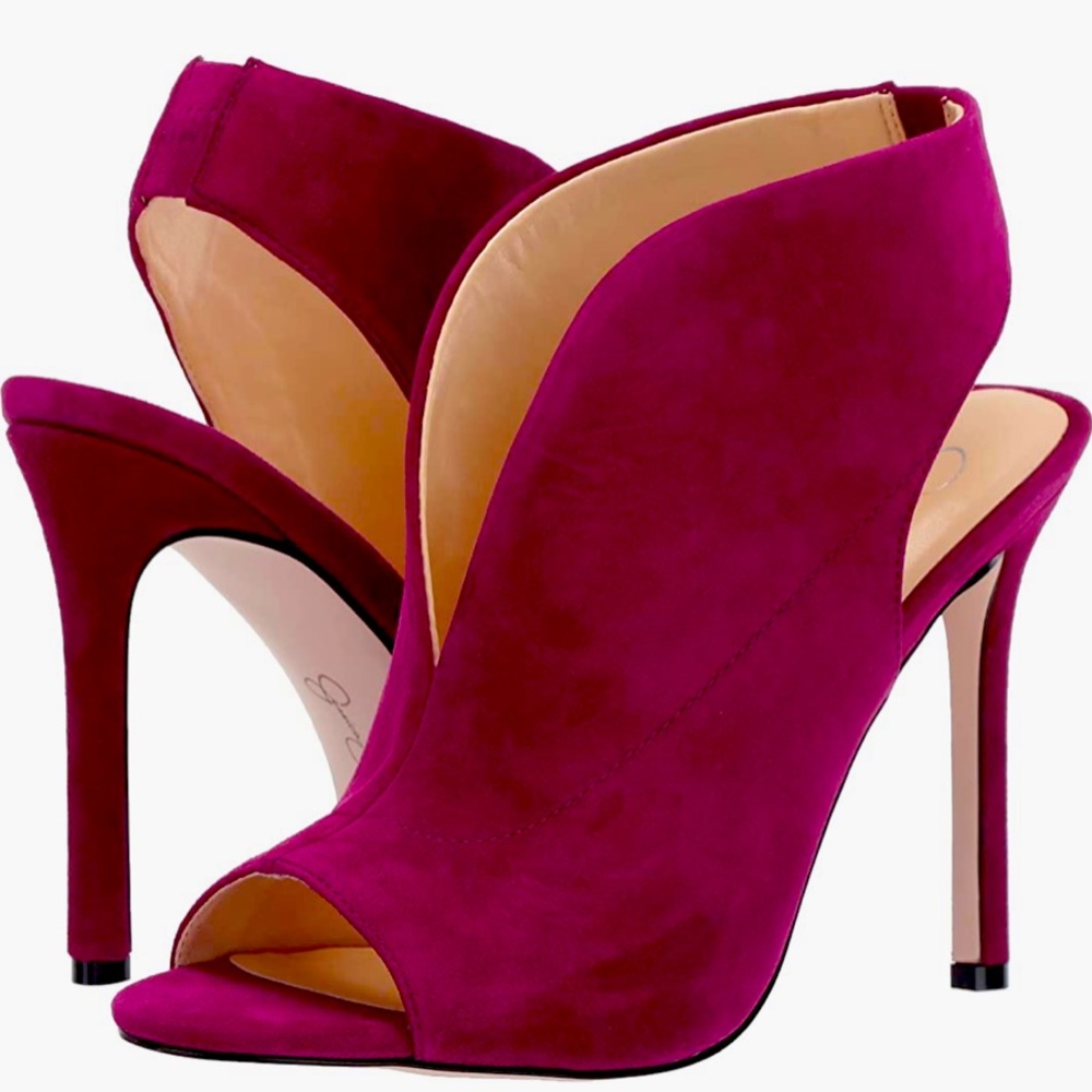 NWT Jessica Simpson Boysenberry Heels